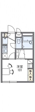 レオパレスやくらの物件間取画像